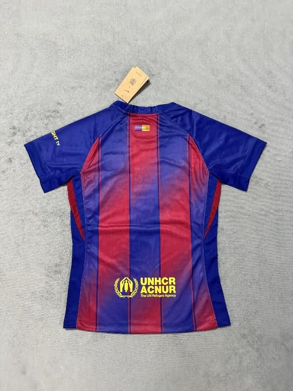 Thailand Quality(AAA) 25/26 Barcelona Home Women Soccer Jersey Leaked