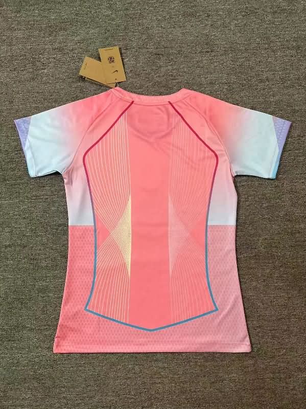 Thailand Quality(AAA) 25/26 Barcelona Pink Women Soccer Jersey