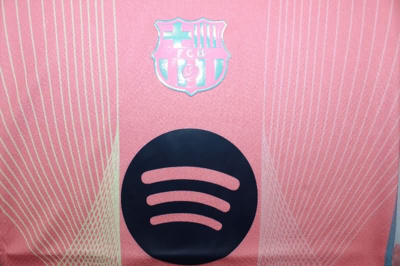 Thailand Quality(AAA) 25/26 Barcelona Pink Women Soccer Jersey