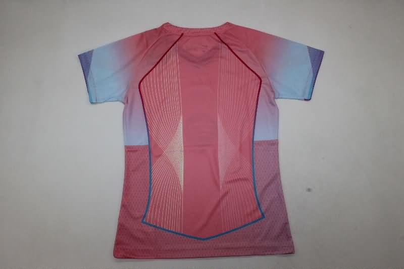 Thailand Quality(AAA) 25/26 Barcelona Pink Women Soccer Jersey
