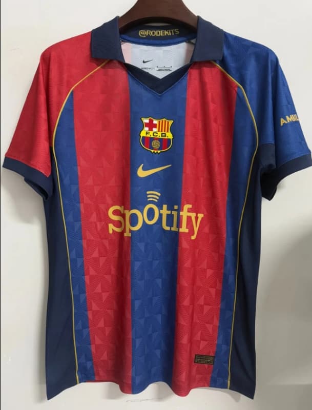 Thailand Quality(AAA) 25/26 Barcelona Special Soccer Jersey 14