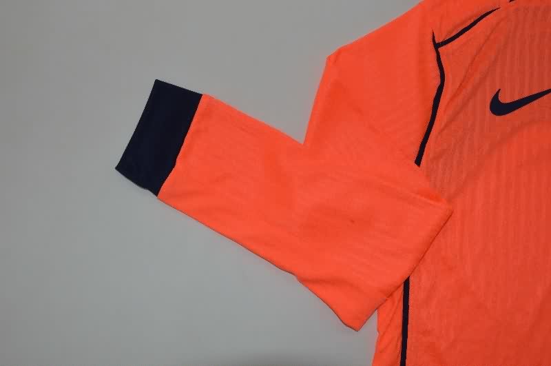 Thailand Quality(AAA) 25/26 Barcelona Third Long Sleeve Soccer Jersey (Player)