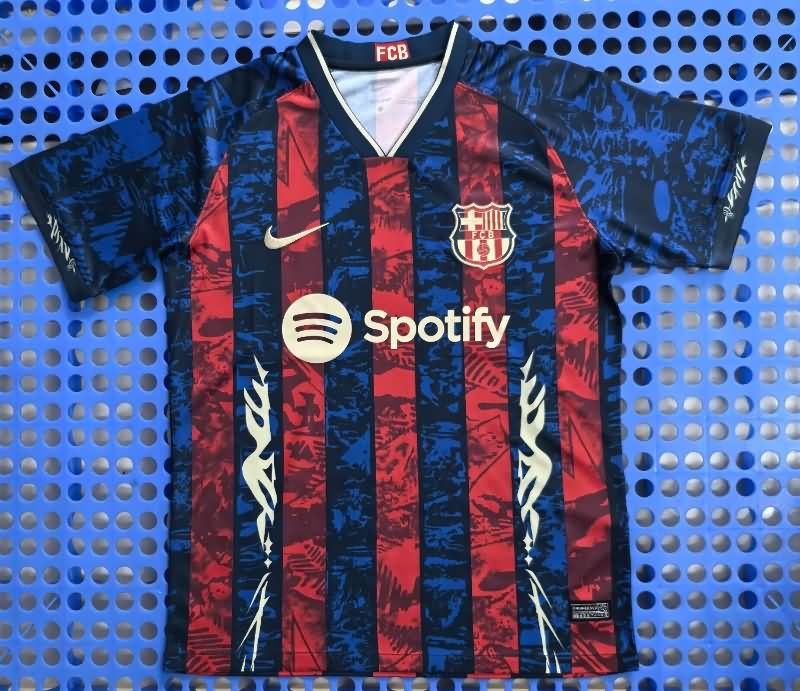 Thailand Quality(AAA) 25/26 Barcelona Training Soccer Jersey 05