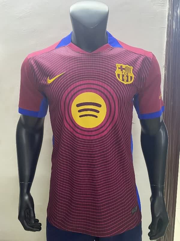 Thailand Quality(AAA) 25/26 Barcelona Training Soccer Jersey 17