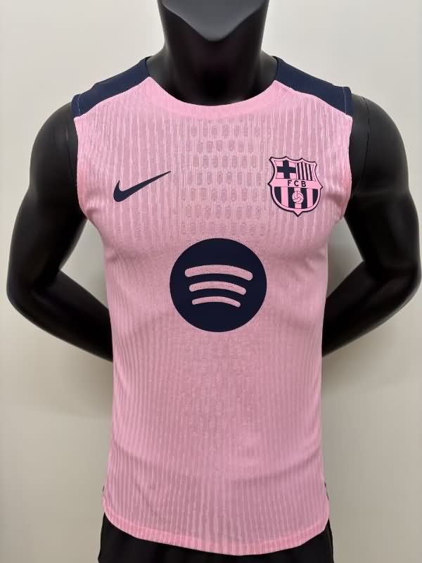 Thailand Quality(AAA) 25/26 Barcelona Training Vest Soccer Jersey (Player) 03