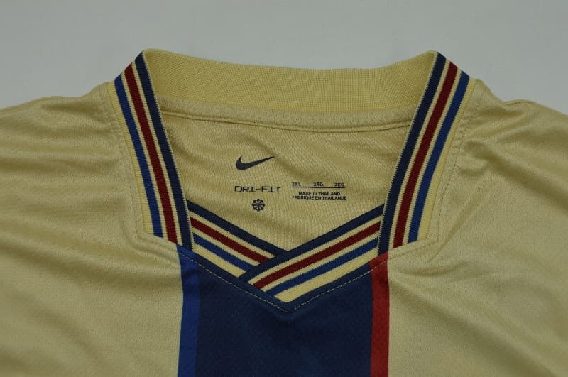 Thailand Quality(AAA) 25/26 Barcelona Yellow Soccer Jersey 02