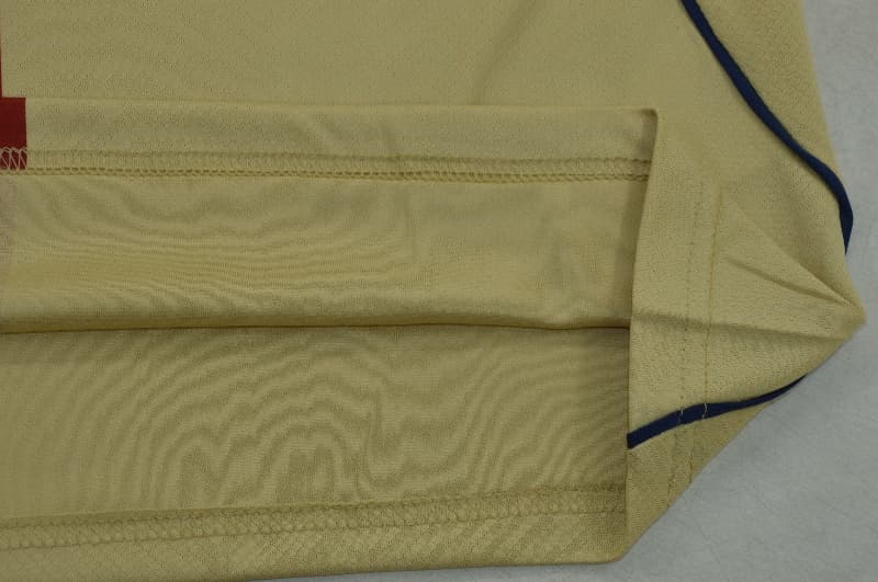 Thailand Quality(AAA) 25/26 Barcelona Yellow Soccer Jersey 02