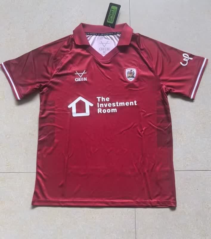 Thailand Quality(AAA) 25/26 Barnsley Home Soccer Jersey