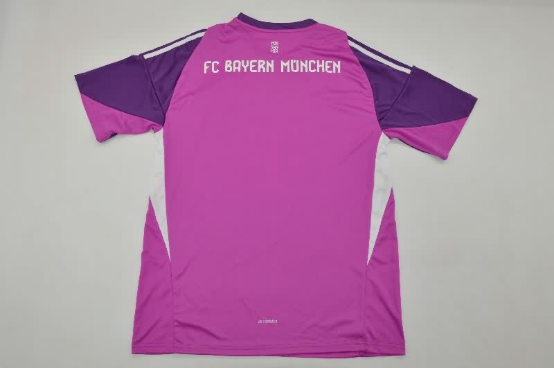 Thailand Quality(AAA) 25/26 Bayern Munich Goalkeeper Purple Soccer Jersey