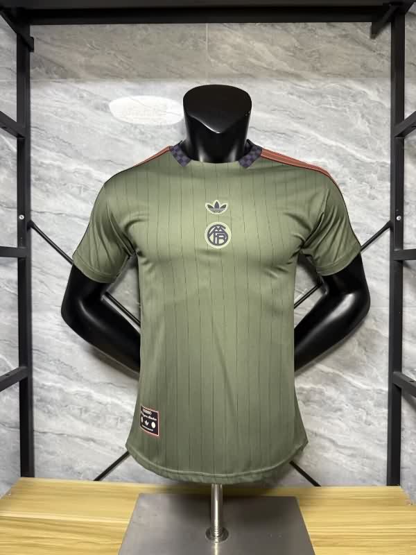 Thailand Quality(AAA) 25/26 Bayern Munich Green Soccer Jersey (Player) 02