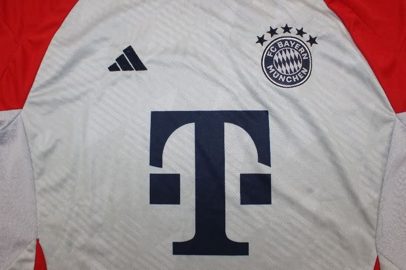 Thailand Quality(AAA) 25/26 Bayern Munich Grey Soccer Jersey