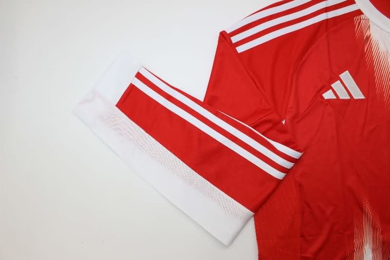 Thailand Quality(AAA) 25/26 Bayern Munich Home Long Sleeve Soccer Jersey
