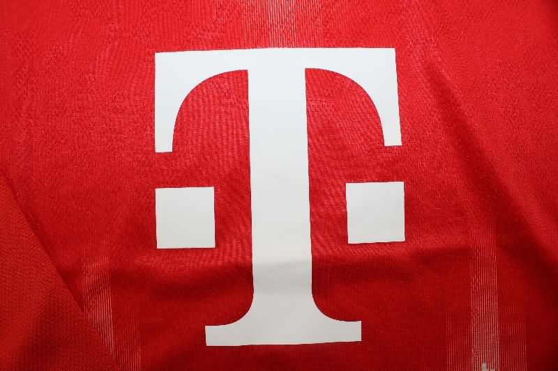 Thailand Quality(AAA) 25/26 Bayern Munich Home Long Sleeve Soccer Jersey (Player)