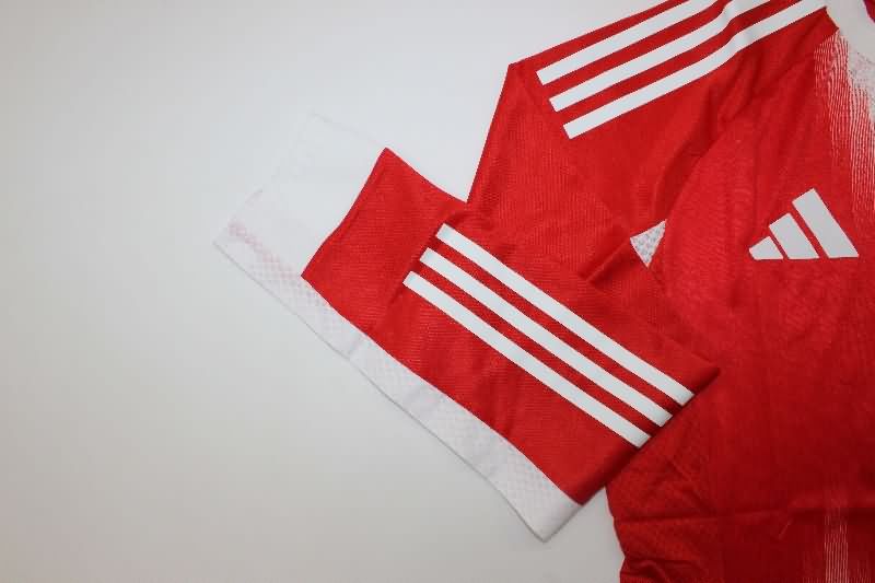 Thailand Quality(AAA) 25/26 Bayern Munich Home Long Sleeve Soccer Jersey (Player)