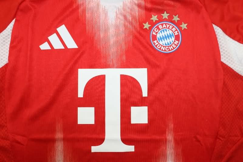 Thailand Quality(AAA) 25/26 Bayern Munich Home Soccer Jersey (Player)