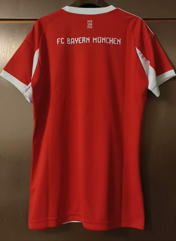 Thailand Quality(AAA) 25/26 Bayern Munich Home Women Soccer Jersey