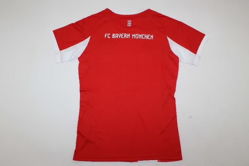 Thailand Quality(AAA) 25/26 Bayern Munich Home Women Soccer Jersey