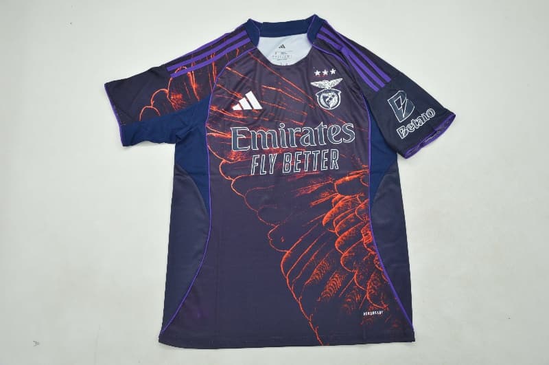 Thailand Quality(AAA) 25/26 Benfica Fourth Soccer Jersey Thailand Quality(AAA) 25/26 Benfica Fourth Soccer Jersey