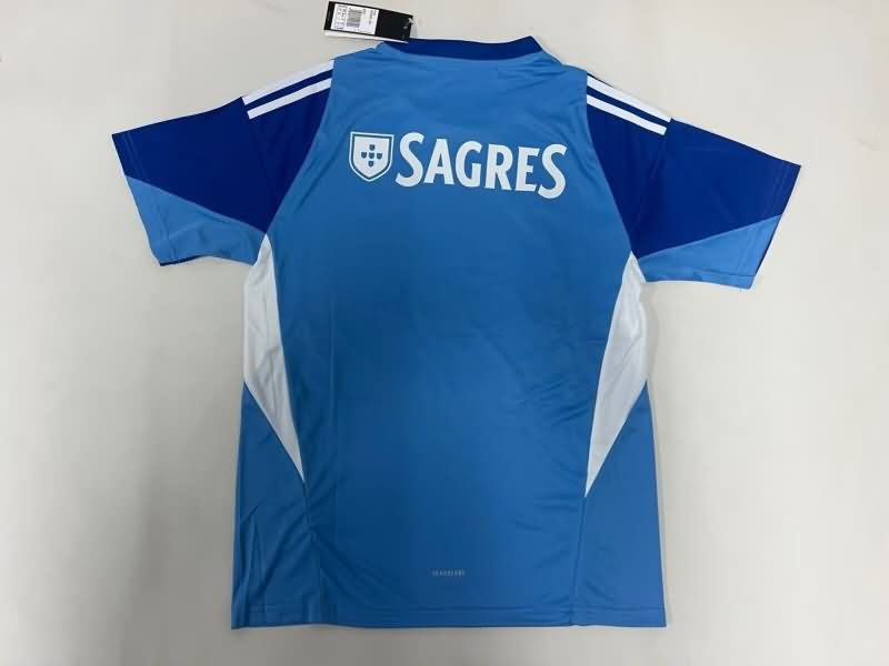 Thailand Quality(AAA) 25/26 Benfica Goalkeeper Blue Soccer Jersey