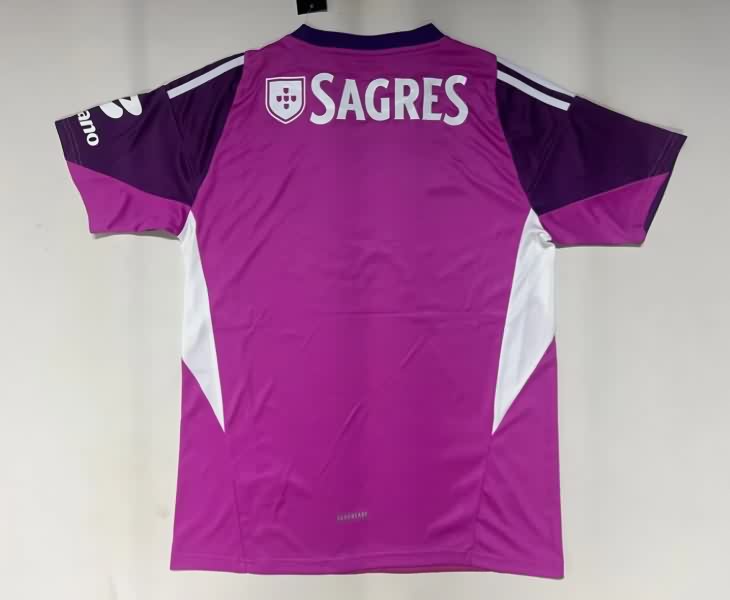 Thailand Quality(AAA) 25/26 Benfica Goalkeeper Purple Soccer Jersey