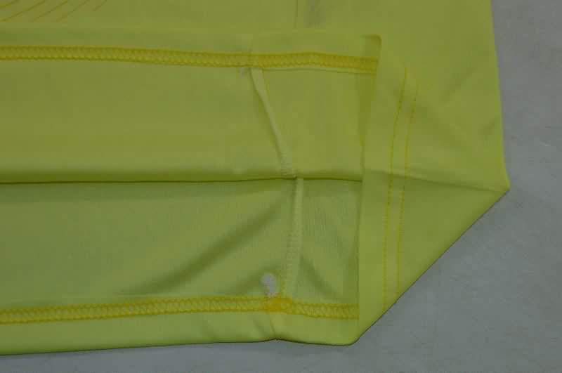 Thailand Quality(AAA) 25/26 Benfica Goalkeeper Yellow Soccer Jersey