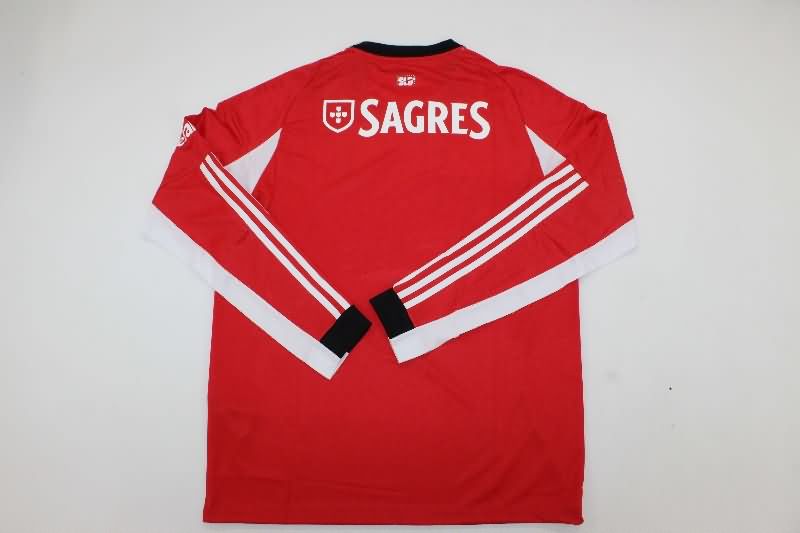Thailand Quality(AAA) 25/26 Benfica Home Long Sleeve Soccer Jersey