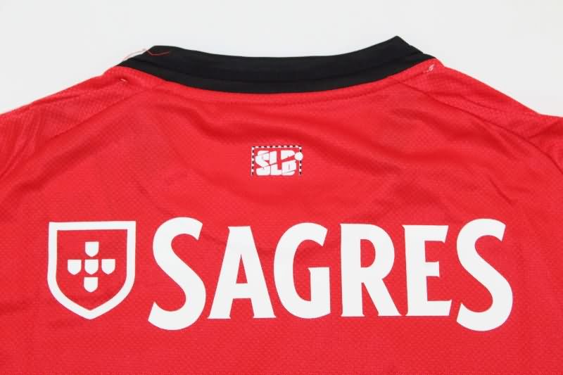 Thailand Quality(AAA) 25/26 Benfica Home Long Sleeve Soccer Jersey