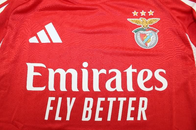 Thailand Quality(AAA) 25/26 Benfica Home Soccer Jersey (Player)