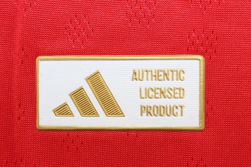 Thailand Quality(AAA) 25/26 Benfica Home Soccer Jersey (Player)