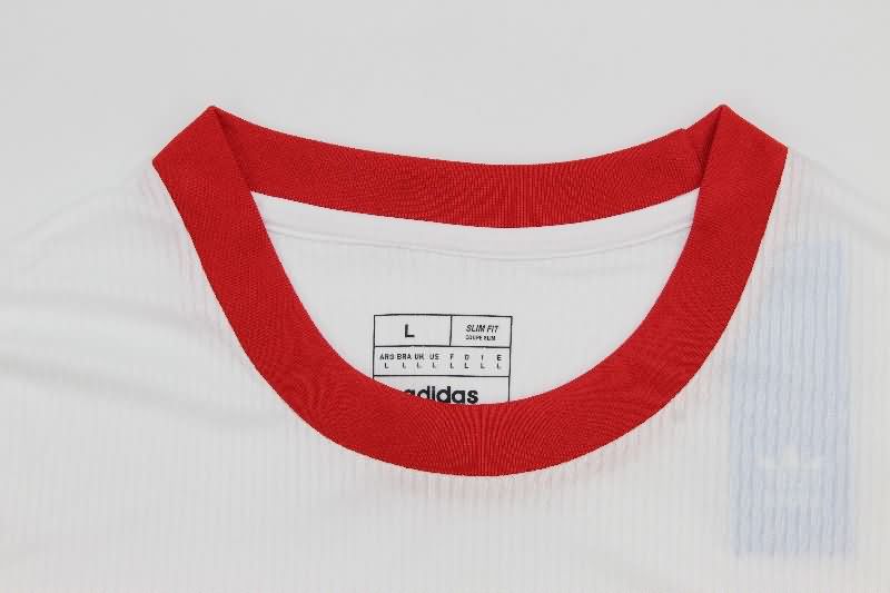 Thailand Quality(AAA) 25/26 Benfica White Soccer Jersey 02