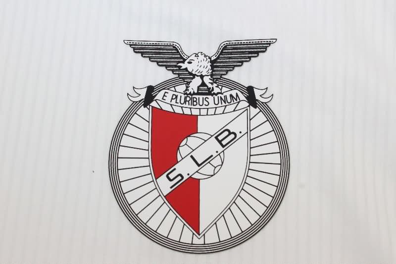 Thailand Quality(AAA) 25/26 Benfica White Soccer Jersey 02