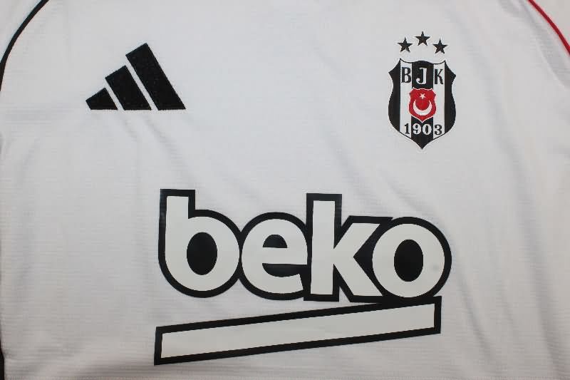 Thailand Quality(AAA) 2025/26 Besiktas Home Soccer Jersey