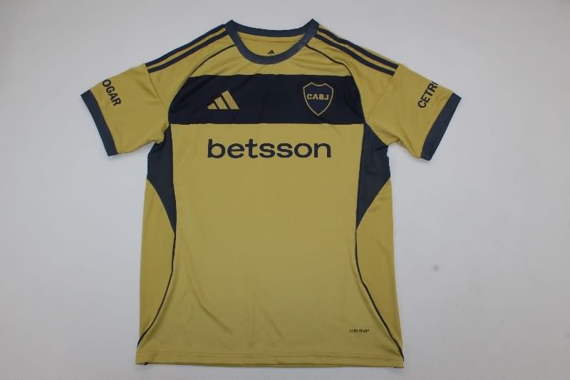 Thailand Quality(AAA) 2025 Boca Juniors Away Soccer Jersey