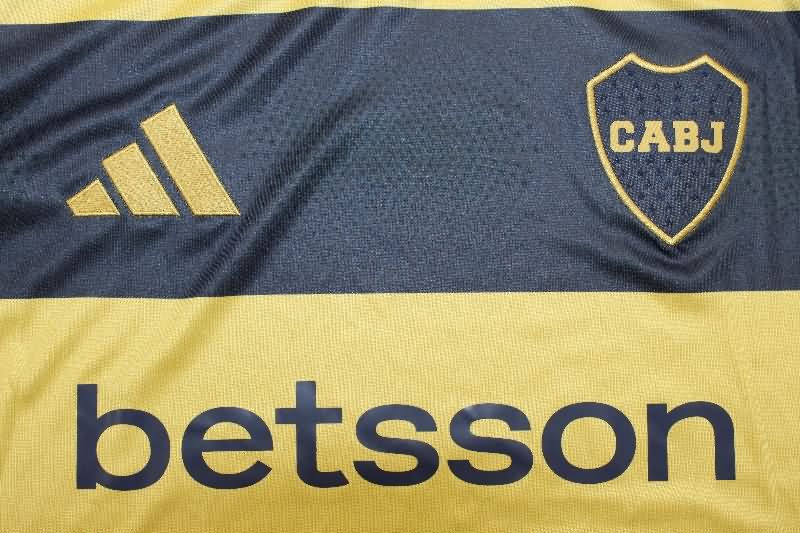 Thailand Quality(AAA) 2025 Boca Juniors Away Soccer Jersey