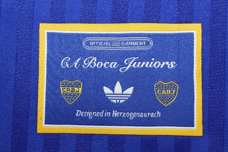Thailand Quality(AAA) 2025 Boca Juniors Dark Blue Soccer Jersey