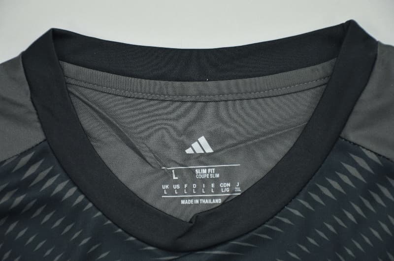 Thailand Quality(AAA) 2025 Boca Juniors Goalkeeper Black Soccer Jersey