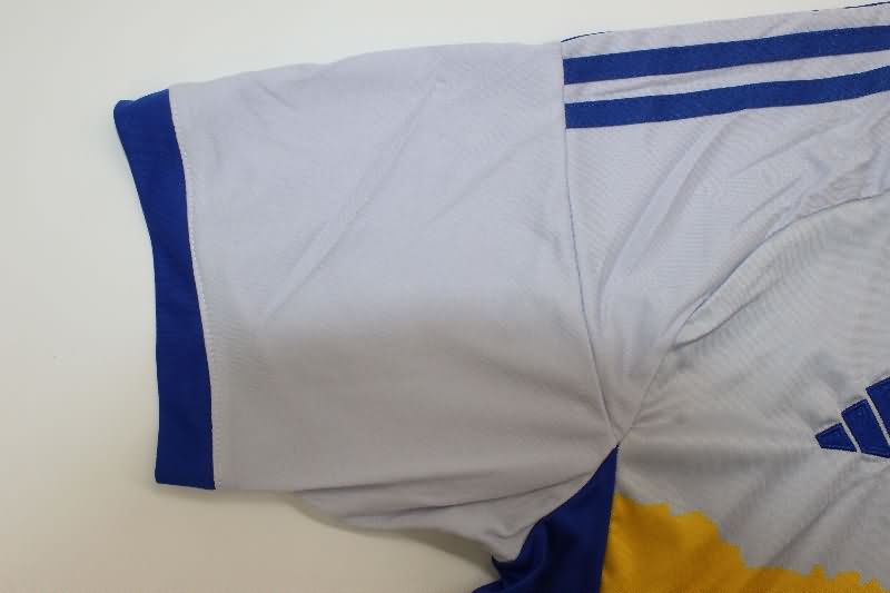 Thailand Quality(AAA) 2025 Boca Juniors Grey Soccer Jersey
