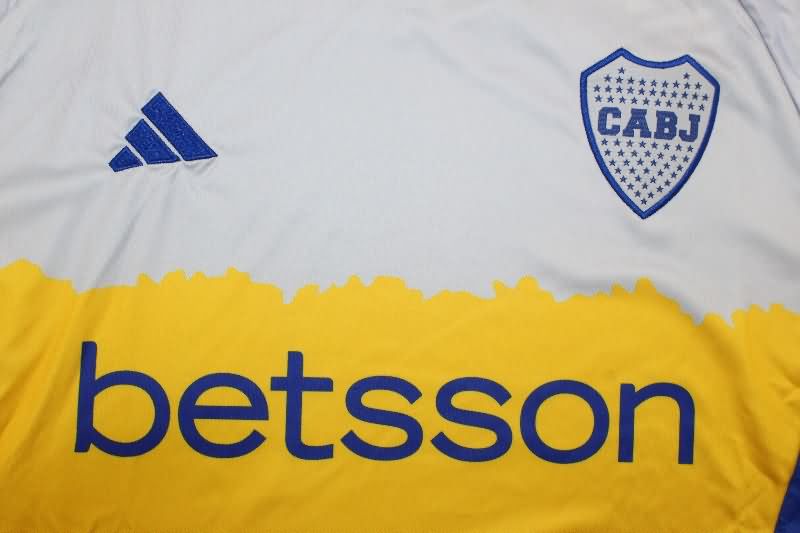 Thailand Quality(AAA) 2025 Boca Juniors Grey Soccer Jersey
