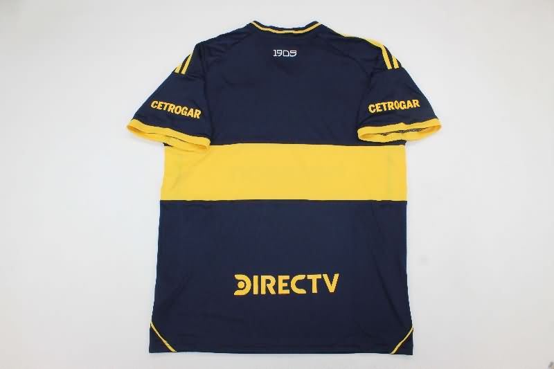 Thailand Quality(AAA) 2025 Boca Juniors Home Soccer Jersey