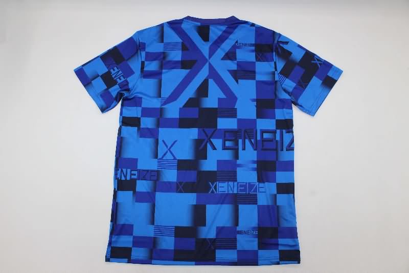 Thailand Quality(AAA) 2025 Boca Juniors Training Soccer Jersey 02