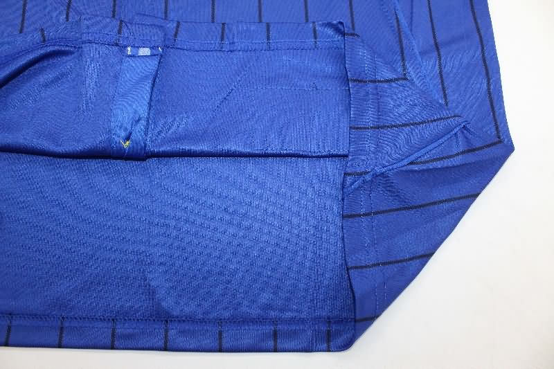 Thailand Quality(AAA) 2025 Boca Juniors Travel Blue Soccer Jersey