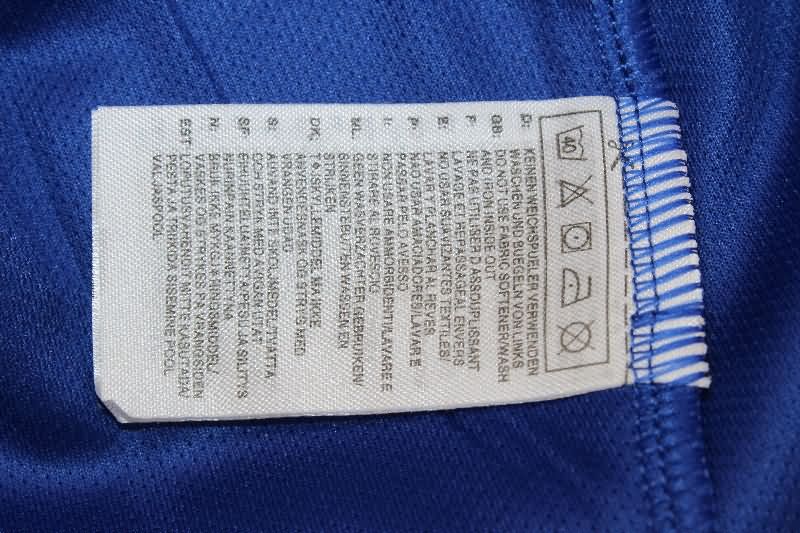Thailand Quality(AAA) 2025 Boca Juniors Travel Blue Soccer Jersey