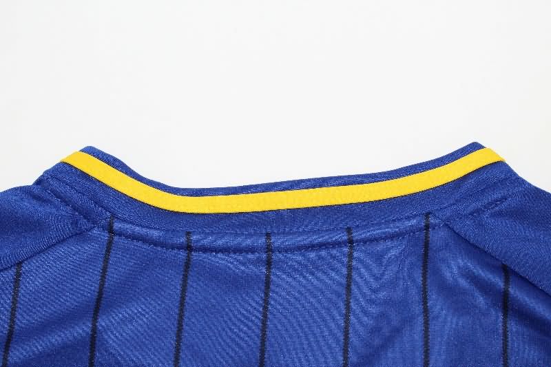 Thailand Quality(AAA) 2025 Boca Juniors Travel Blue Soccer Jersey