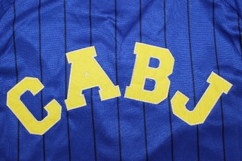 Thailand Quality(AAA) 2025 Boca Juniors Travel Blue Soccer Jersey