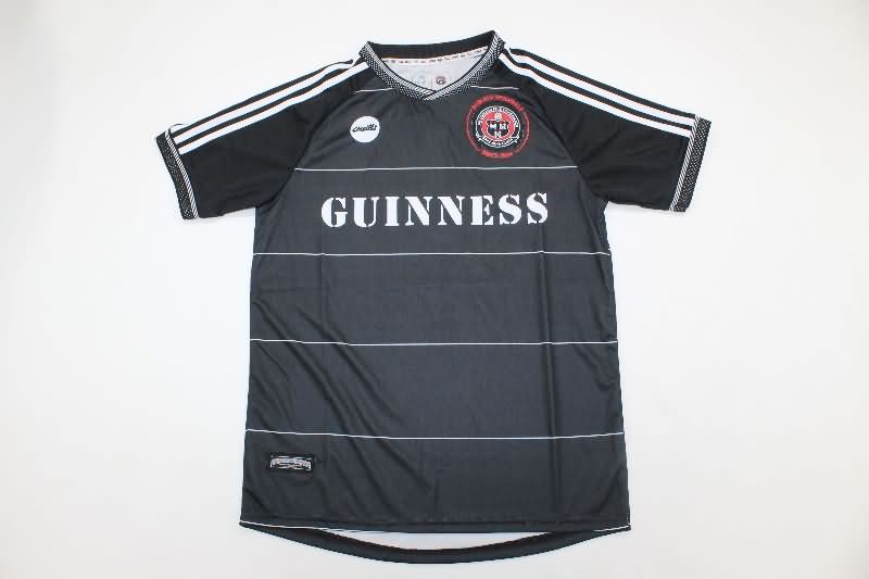 Thailand Quality(AAA) 25/26 Bohemian FC Goalkeeper Black Soccer Jersey