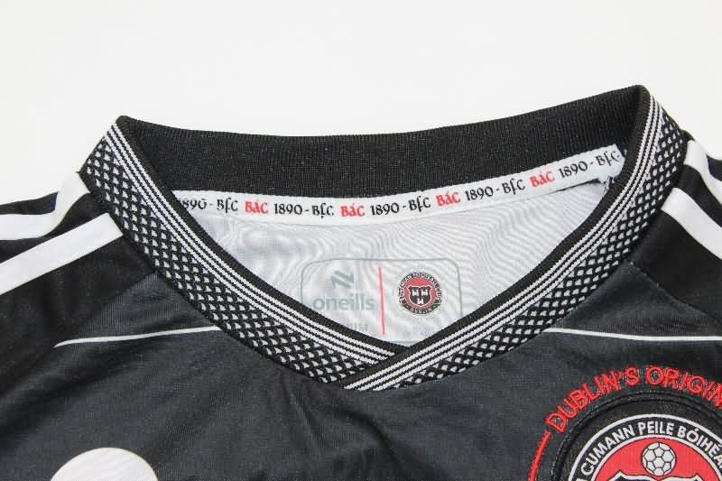Thailand Quality(AAA) 25/26 Bohemian FC Goalkeeper Black Soccer Jersey