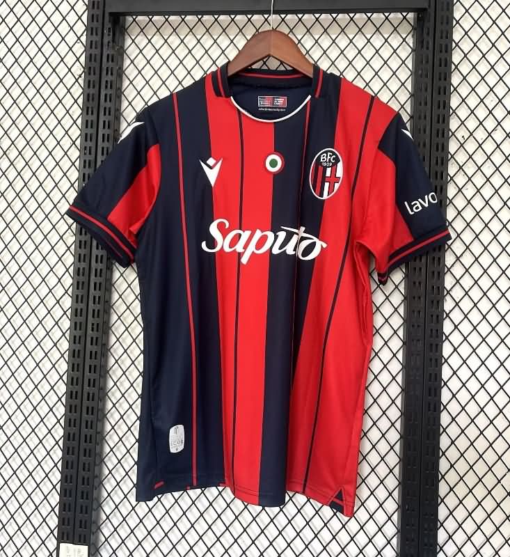 Thailand Quality(AAA) 25/26 Bologna Home Soccer Jersey