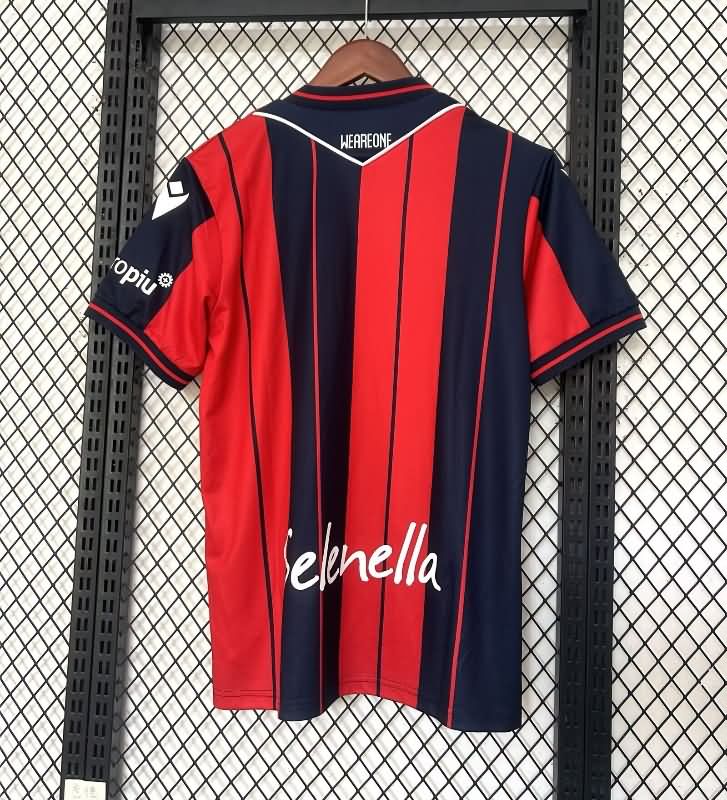 Thailand Quality(AAA) 25/26 Bologna Home Soccer Jersey