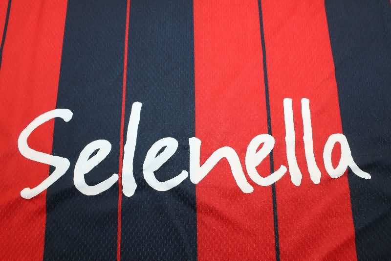 Thailand Quality(AAA) 25/26 Bologna Home Soccer Jersey
