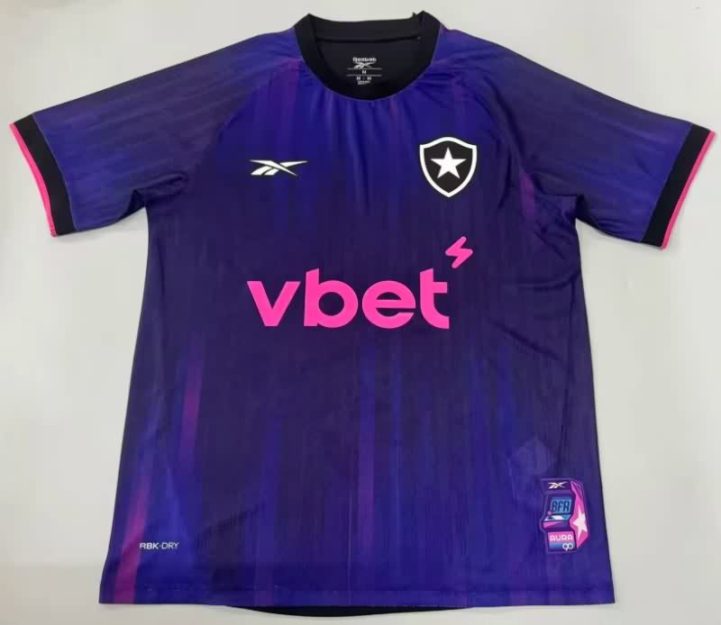 Thailand Quality(AAA) 2025 Botafogo Fifth Soccer Jersey